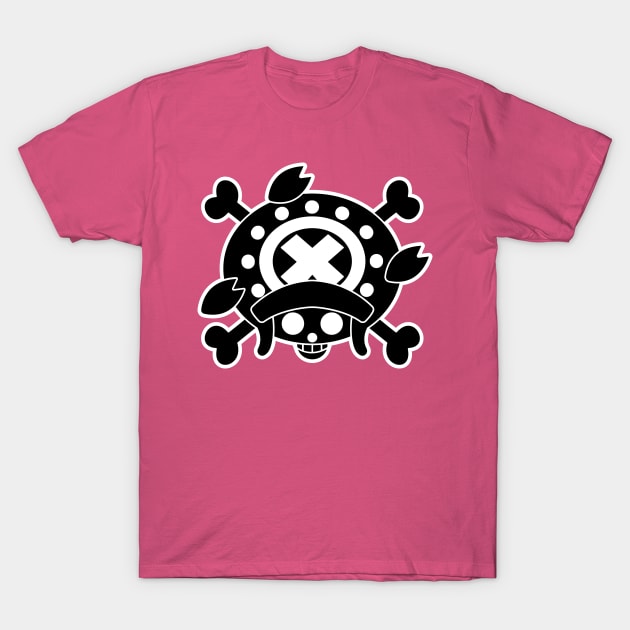 Tony Tony Chopper Jolly Roger 2 T-Shirt by onepiecechibiproject